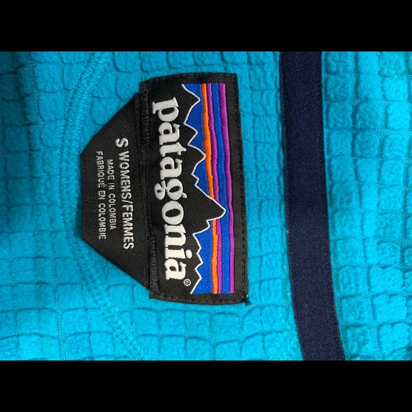Patagonia R1 Quarter zip - Women’s small in teal - Picture 9 of 16